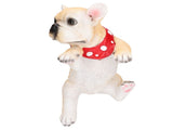 Desktop Puppy Resin Ornaments Realistic Desktop Decorations Puppy Statue for Indoor V1294-YM0715-3115210263811