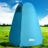 Weisshorn Pop up Camping Shower Toilet Tent Outdoor Privacy Change Room TENT-D-CR-SIN-BL