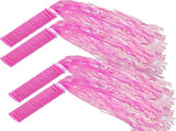 4Pcs Pink Bike Streamers,Non-Slip Bicycle Handlebar Grips Cover,Durable Cycling Replacement Parts V1189-WXFWAL-20260319-00158