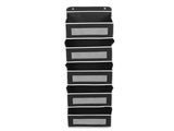 5 Shelf Hanging Closet Organizer Non Woven Fabric Over The Door Storage Bags with 5 5 Mesh V1294-YM0901-3117240298512
