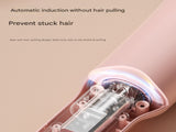 Black Portable Cordless Hair Curler - USB-C Rechargeable Automatic Hair Waver with Ceramic Barrel & V888-ELOSUNG32838