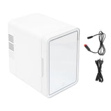 6L Skincare Fridge 3 Gear Light Portable Makeup Mirror Refrigerator Cooler and Warmer Miniature V1294-YM0901-3113240267412