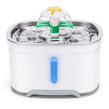 YES4PETS 2.5L Automatic Electric Pet Water Fountain Dog Cat Water Feeder Bowl Dispenser V278-PW-106