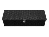 Heavy Duty Aluminum Truck Bed Tool Box, Stripes Plated Tool Box with Side Handle and Lock Keys, V952-LCZXGJX301392MXYR002V0