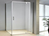 Shower Screen 1200x700x1900mm Framed Safety Glass Pivot Door By Della Francesca V63-829111