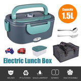 Electric Lunch Box Food Warmer Portable Leakproof Food Heater Car Home Picnic V201-ELB1222GR8AU