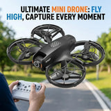 M5 Brushless Retractable Screen Drone with Live View, Optical Flow, Gesture Photo, 50x Zoom, One-Key V1232-WRJ-M5-001