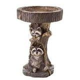 Fashionable and Cute Resin Water Basin, Resin Outdoor Bird Feeder Birdbath, Garden Courtyard Outdoor V1369-AZ3-W-15466