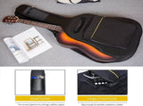 Classic guitar case - Acoustic guitar case - Backpack with exterior pocket and handles - Guitar V1188-MS101-02935-1