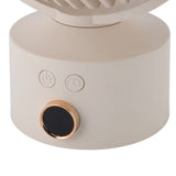 Air Circulator Desk Fan Battery Operated Portable USB Rechargeable Oscillating Table Fan with 4H V1294-YM0901-3113240074212