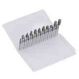 20 Pcs Double Cut Rotary Burr Set 1/8in Shank Tungsten Carbide with 2 Collets for Woodworking V1294-YM0901-3114250040911