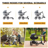 Baby Jogger Glider Board 2 in 1 Kid Stroller Board with Dismountable Seat AU blue wheel V201-BABY0001BU8AU