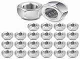 24 Packs 12-20 Inch Trailer Lug Nuts, for 12inch Wheel Lug Studs on Boat Trailer Tires RV Truck Tire V1366-AZ2-W-21743