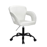 Artiss Office Chair Mid Back White OCHAIR-H-2018-WH