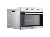 Devanti 60cm Electric Built In Wall Oven Stainless Steel 70L Silver BIO-C-5F-M7B-SS
