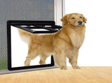 Small Dog Door Black Plastic 1Pack V1369-AZ3-W-13163