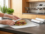 200 Pack Insulated Foil Sandwich Wrap Sheets, 12"x12" Pre-Cut Burger Wrapping Paper, Heat and Cold V1259-DP01-A-1023