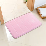 Pink Ultra-Absorbent Non-Slip Thickened Bath Mat - Luxurious Durable Soft Floor Rug V888-ELOSUNG39996