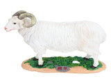 Sheep Statue Cute Vivid Rustic Waterproof Resin Sheep Figurine for Home Yard Garden Office V1294-YM0715-3111210434811