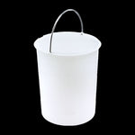 Kitchen Swing Pull Out Bin Stainless Steel Garbage Rubbish Waste Trash Can 14L V63-833611