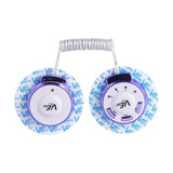 Bluish-purple Portable EMS Body Shaping Massager - 15 Intensity Levels, Silent Operation, ABS & V888-ELOSUNG56232-2