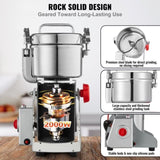VEVOR 750g Commercial Spice Grinder Electric Grain Mill Grinder High Speed V952-DDDPSGWYMJ75VR7JBV3