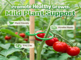 Plant Support Clips for Climbing Plants, Reable Garden Plant Support Plastic Clips for Tomatoes, V1258-DP02-F-394