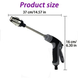 Handheld High Pressure Power Washer with 360 Degree Rotating Nozzle Three Spray Modes Foam Pot and V1192-AZ-W-24190