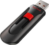 SANDISK CRUZER GLIDE USB 2.0 FLASH DRIVE 64GB SDCZ60-064G-B35 V1202-V2-USSD-SDCZ60-064G