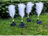 4PCS Garden Solar Lights Multi-Color Changing LED Flower Stake Light Decorative Landscape Lawn Yard V1192-AZ-W-11699