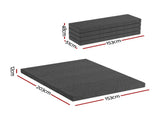 Giselle Bedding Foldable Mattress Folding Foam Mattresses Portable Mat Queen FOAM-MFM-RAFA-GY-Q