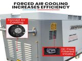 GENPOWER 6.5kW Peak 5kW Rated Diesel Inverter Commercial Generator, Electric Key Start, 2 x 15A, RCD V219-GENDSLGNV5KA