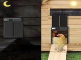 Coop Door with Timer Inductive Function IPX3 Waterproof Aluminum Anti Pinch Battery Powered V1294-YM0901-3111230289311