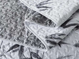 Finely Quilted Bedspread and Pillowcases Set A Blend of Art and Comfort - Queen size V745-MAC080392Q13U