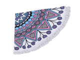 Beach Towel Oversized Soft Thick Microfiber Round Shape Absorbable Moisture Swim Towel for Outdoor V1294-YM0716-3112220051912