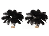 Feather Table Lamp 3 Color Dimmable Touch Switch USB Plug in Romantic Modern Decorative Bedside V1294-YM0703-3119230059412
