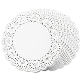 150Pcs White Paper Doilies 10.5inch Round Lace Paper Doilies for Food,Cakes, Desserts, Crafts, and V1192-AZ-W-17323