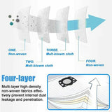 10 pcs vacuum cleaner bags Karcher WD4 WD5 WD6 Karcher bag MV4, MV5 and MV6 vacuum cleaner bags V1237-ZY-203-0084