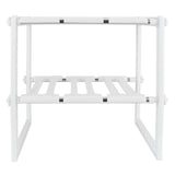 2Tier Sink Rack Cabinet Organizer Storage Telescopic Shelf Kitchen Bathroom Holder V1294-YM0718-3118200242911