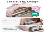 Versatile Tennis Backpack 20L Large Capacity, Separate Shoe Compartment, All-in-One for Commuting & V1385-WQBB-QU-926-007