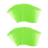200Pcs Grape Protectors with Drawstring Fruit Mesh Bag Protector Organza Gift Bags V1370-AZ4-11592