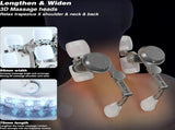 Gray Beige body massager, shoulder massager, thigh massager, shank massager, waist massager, muscle V1347-110-BEI-80191