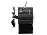 Wood Stove Fan Aluminum Alloy Portable Heat Powered Thermal Fan with Overheating Protection for V1294-YM0901-3114250082011