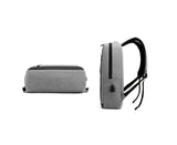 Unisex Backpack Adjustable Shoulder Straps Multilayer Multifunction USB Charging Port Casual V1263-JX-982
