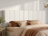 Artiss Bed Head Headboard Queen Linen 153CM - Beige BED-HEAD-VELA-Q-BG