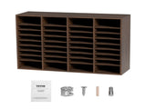 Literature Organizers, 36 Compartments Office Mailbox with Adjustable Shelves, Wood Literature V952-MZWJZLFPJBH36S6H5V0