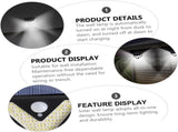 2-Pack Solar LED Motion Sensor Wall Light Dusk-to-Dawn Outdoor Lighting for Aussie Gardens, Fences V1107-SOLAR LED MOTION SENSOR WALL LIGHT