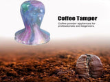 58mm Coffee Tamper - Star Type Coffee Masher with Grinder Handle for Espresso Use V1263-JX-4460
