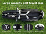Everfit Golf Travel Bags for Airlines with Wheels Golf Clubs Hard Case Foldable GOLF-A-BAG-WHEEL-GY