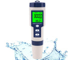 Pool Salt Tester & Meter, Hofun Digital Salinity Meter and Tester for Pool Saltwater and Drinking V1366-AZ2-W-09084